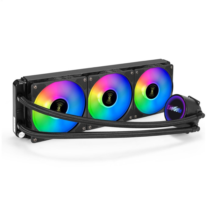 Комплект водяного охлаждения EXEGATE BLACKWATER-360.PWM.RGB EX297325RUS