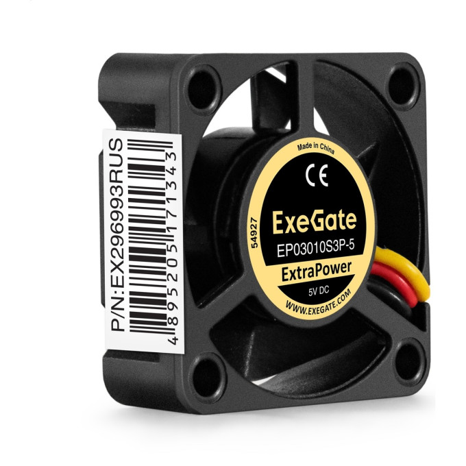 Вентилятор 5В DC EXEGATE EXTRAPOWER EP03010S3P-5 EX296993RUS